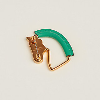 【プレゼントに◎ポイントにもなる】HERMES Chevalブローチ Cheval brooch | Hermès Mainland China