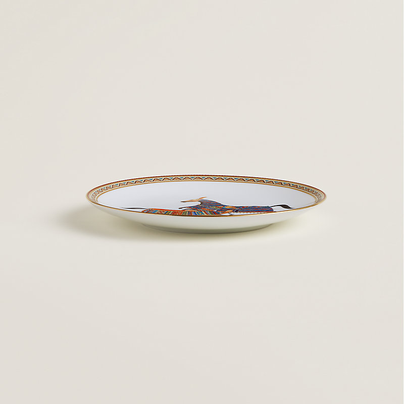 Cheval d'Orient bread and butter plate n°1 | Hermès Mainland Cheval d'Orient bread and butter plate n°1 | Hermès Mainland