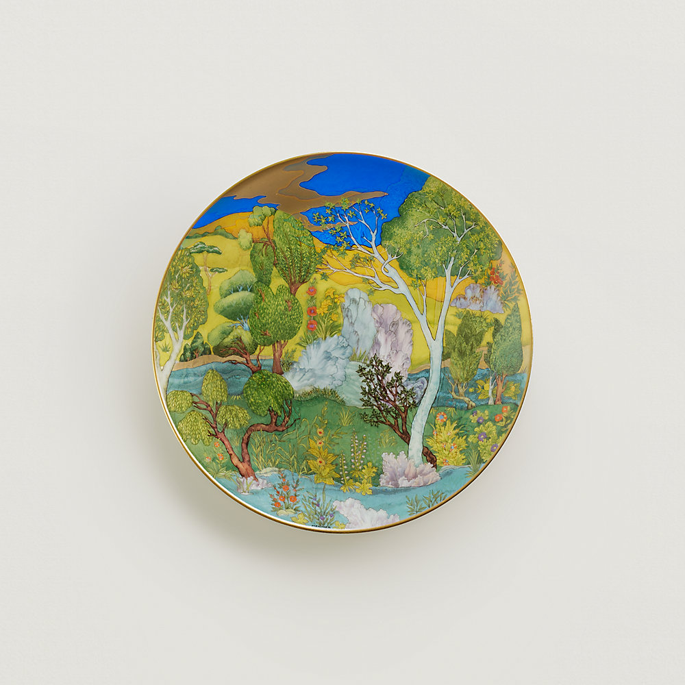 Cheval d'Orient bread and butter plate n°2 | Hermès Mainland China