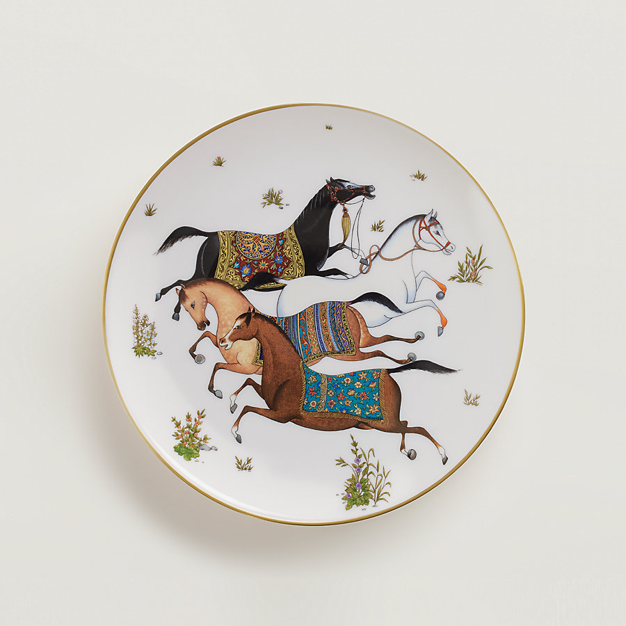 ブランド一覧 | ワールド オンラインストア plate dessert d'Orient Cheval | China Mainland Hermès 工芸品