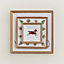 View: Worn, Cheval d’Orient set of 3 square plates (n°1 to 3)