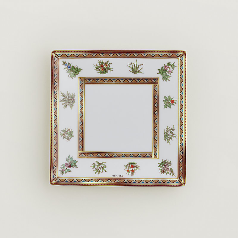 Cheval d’Orient square plate n°2