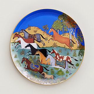 Cheval d'Orient tart platter | Hermès Mainland China