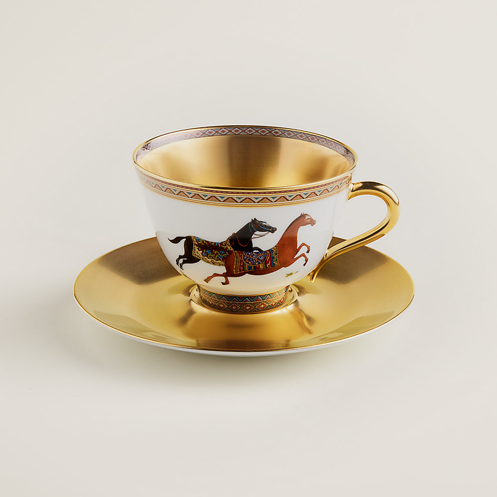 Cheval d'Orient tea cup and saucer n°2