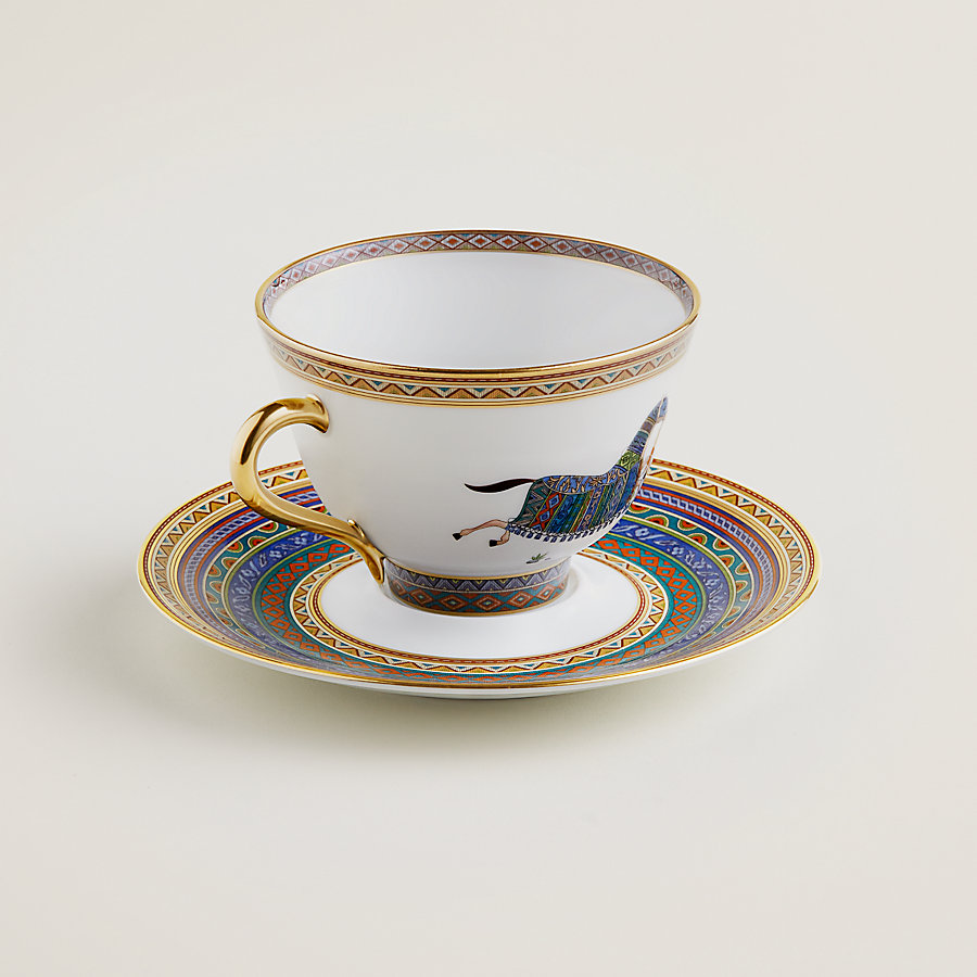 Cheval d’Orient tea cup and saucer n°5