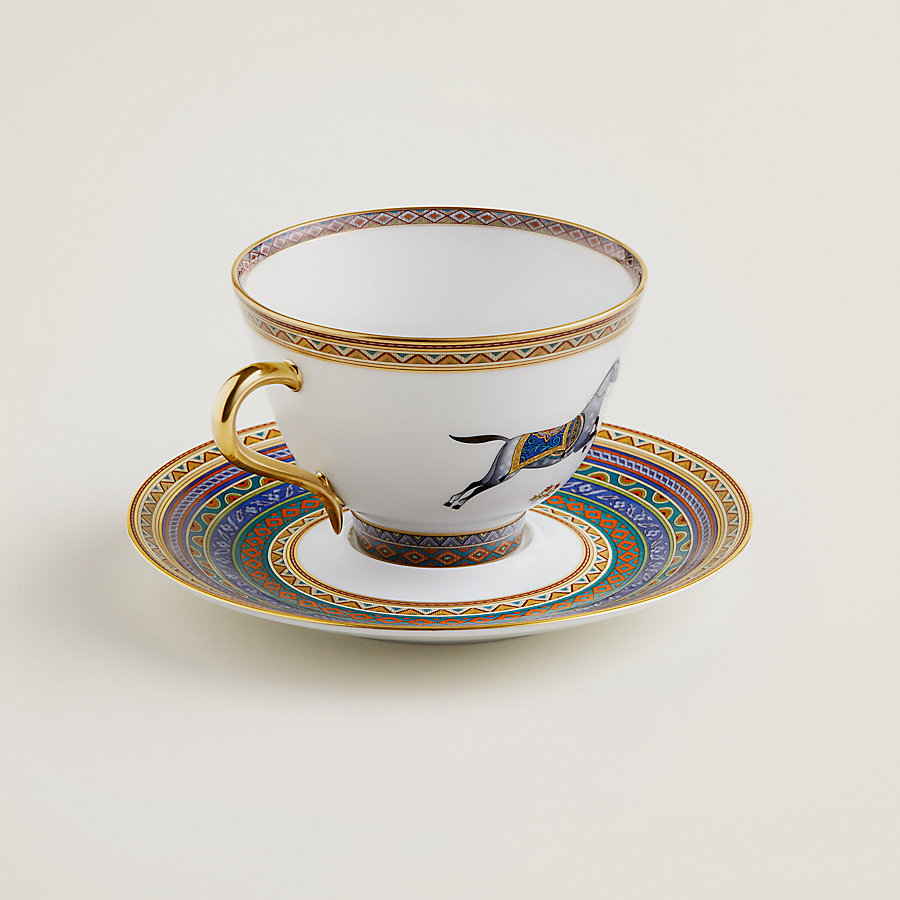 Cheval d’Orient tea cup and saucer n°6