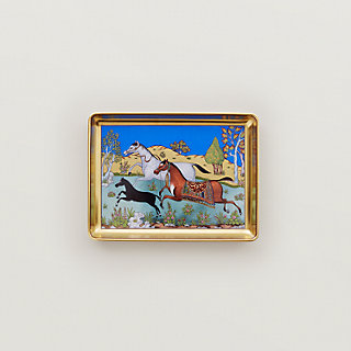 Cheval d'Orient tray, small model | Hermès Mainland China