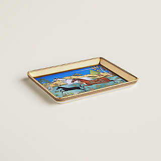 Cheval d'Orient tray, small model | Hermès Mainland China