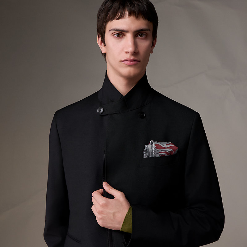 Cheval de Feu pocket square 45