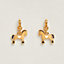 View: front, Cheval earrings