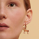 View: Worn, Cheval earrings