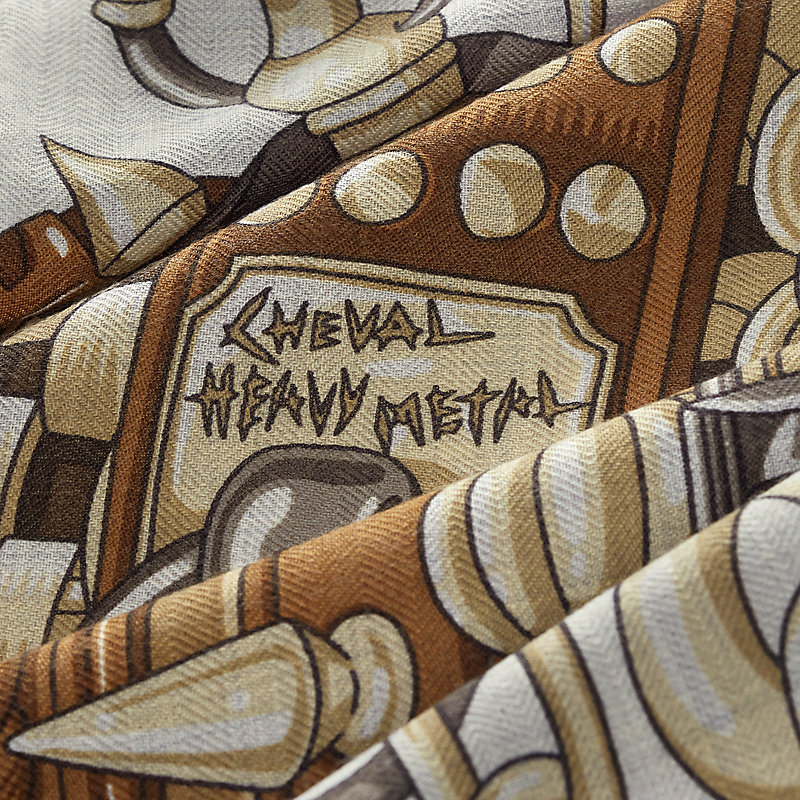 Cheval Heavy Metal scarf 100