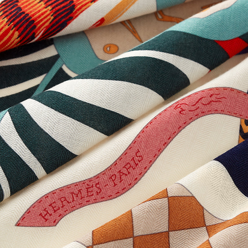 Cheval Masque shawl 140