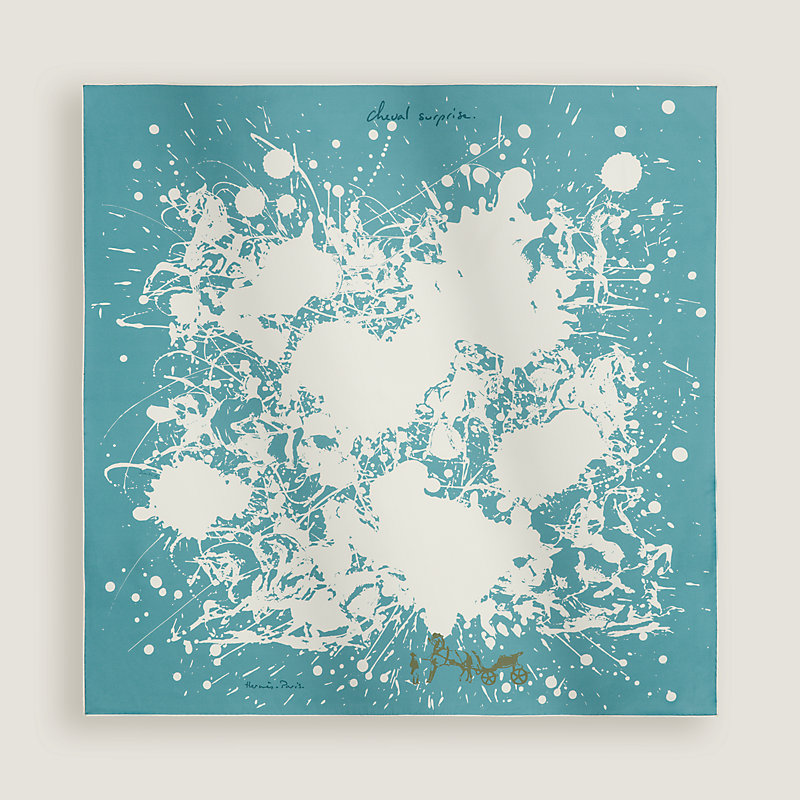 Cheval Surprise double face scarf 90