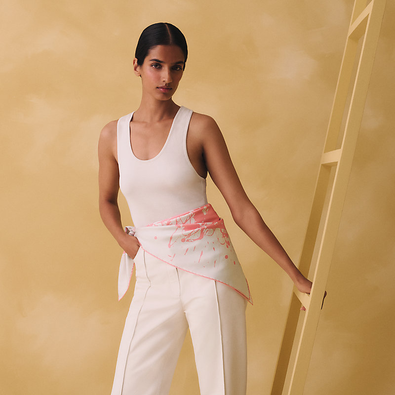 Cheval Surprise double face scarf 90