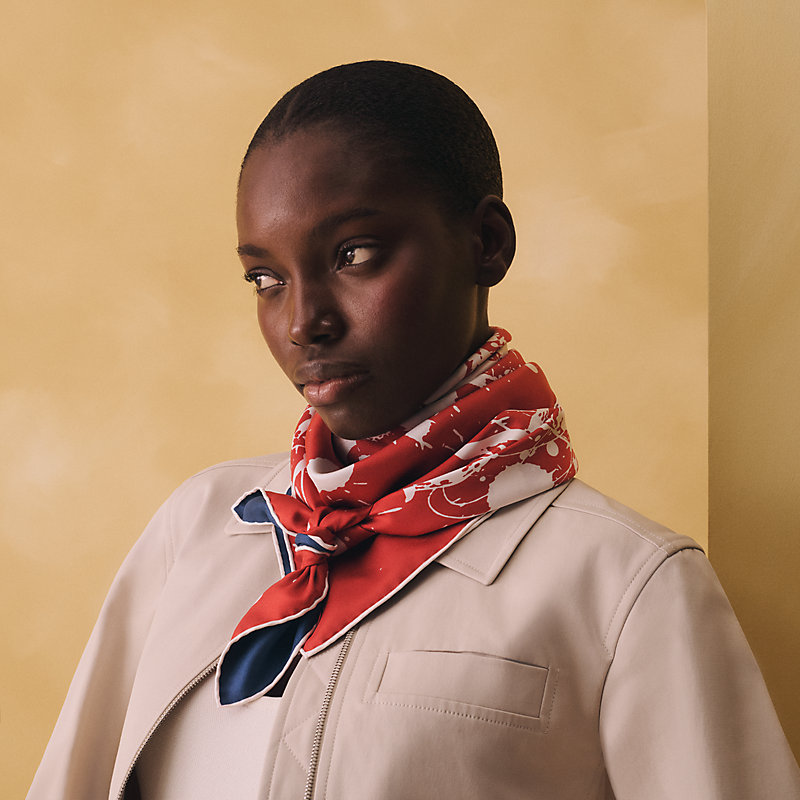 Cheval Surprise double face scarf 90