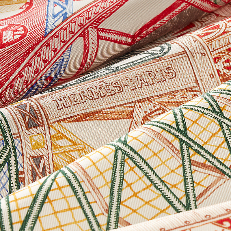 Chevaux d'Hephaistos scarf 90, View: , view 3 of 3