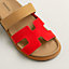 View: above, Chypre sandal