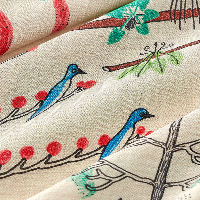 Cinq Forets Primaires shawl 140, View: , view 4 of 4