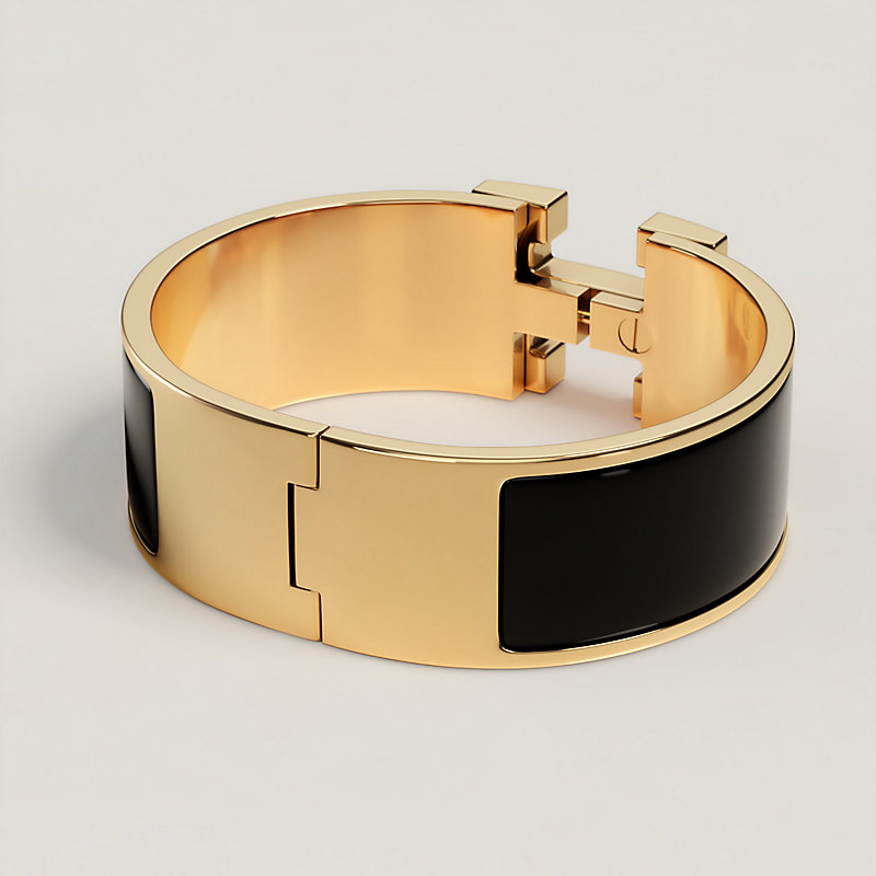 gold clic h bracelet