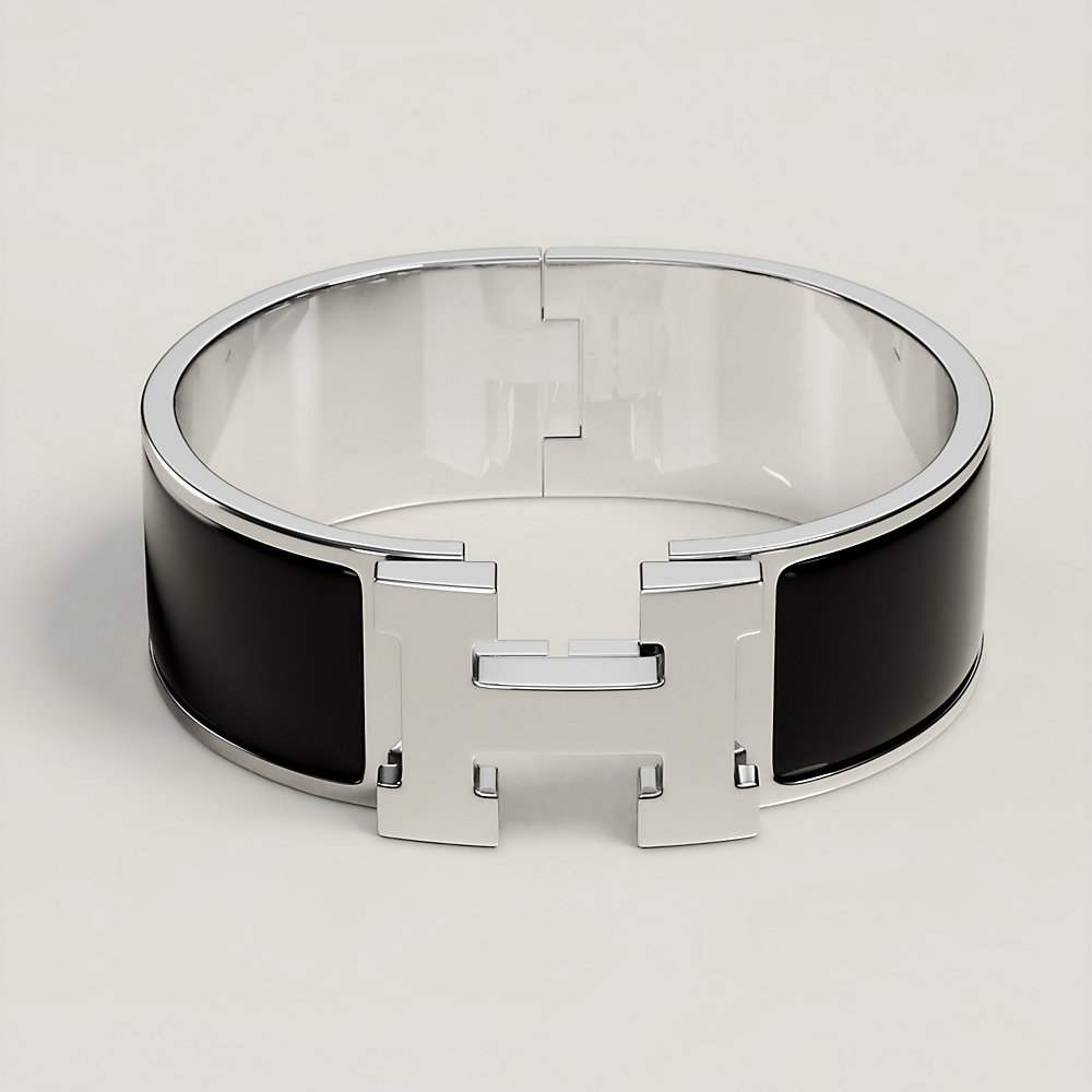 デザインがワンポイントに☆【HERMES】Clic Clac Hブレスレット Clic H bracelet | Hermès USA