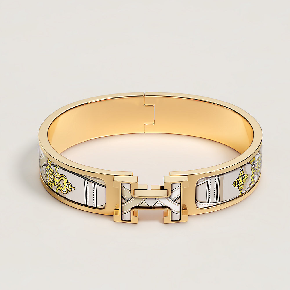 “Clic H传奇鞍辔”手镯 | Hermès - 爱马仕官网