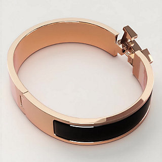 hermes clic h bracelet pink