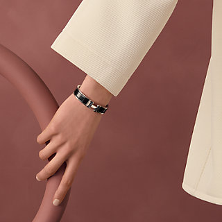 新品未使用HERMES LE BRACELET H ホワイト バングル 新品未使用HERMES LE BRACELET H ホワイト バングル