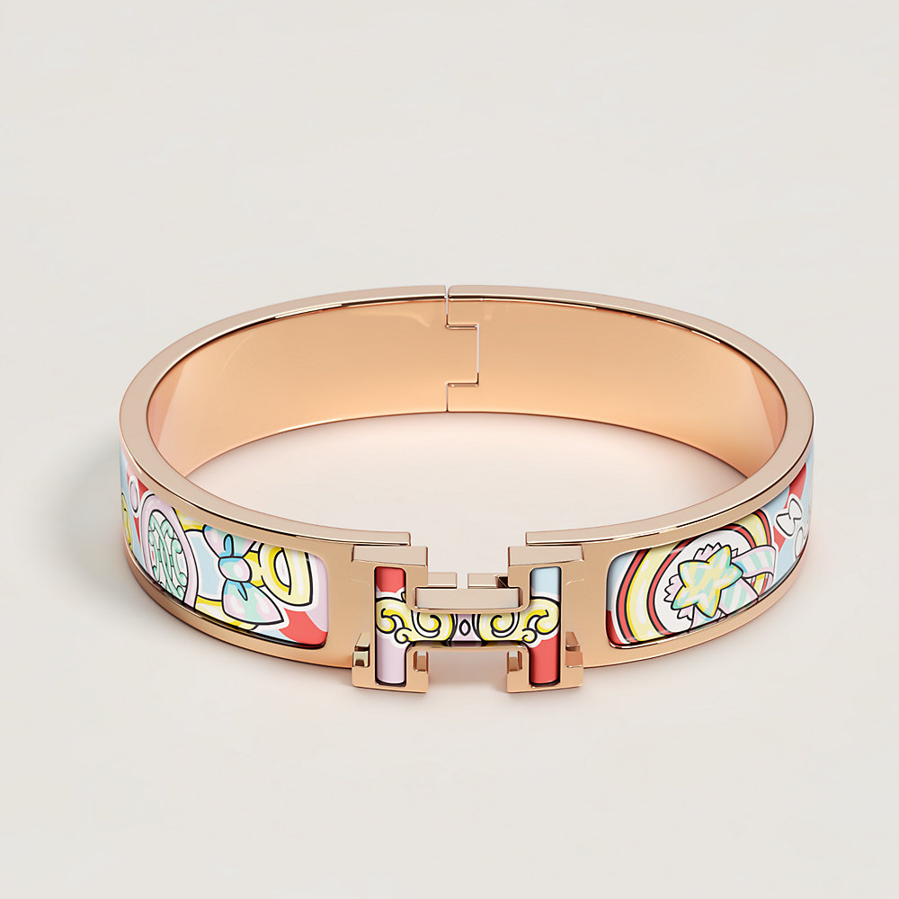 Clic H Candy Libris bracelet - Yellow | Hermès Mainland China