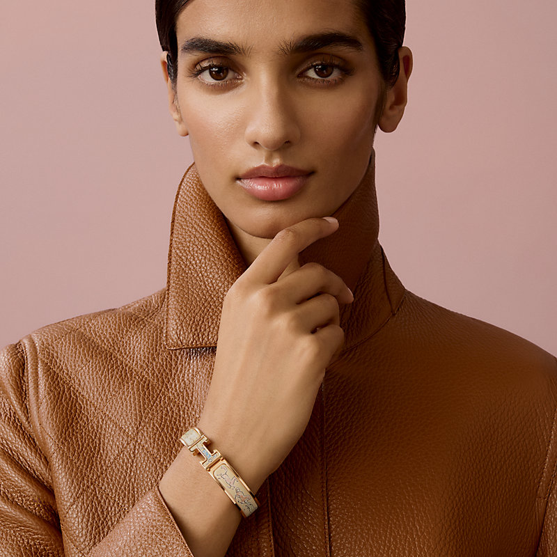 Clic H Chevaux en Liberte bracelet