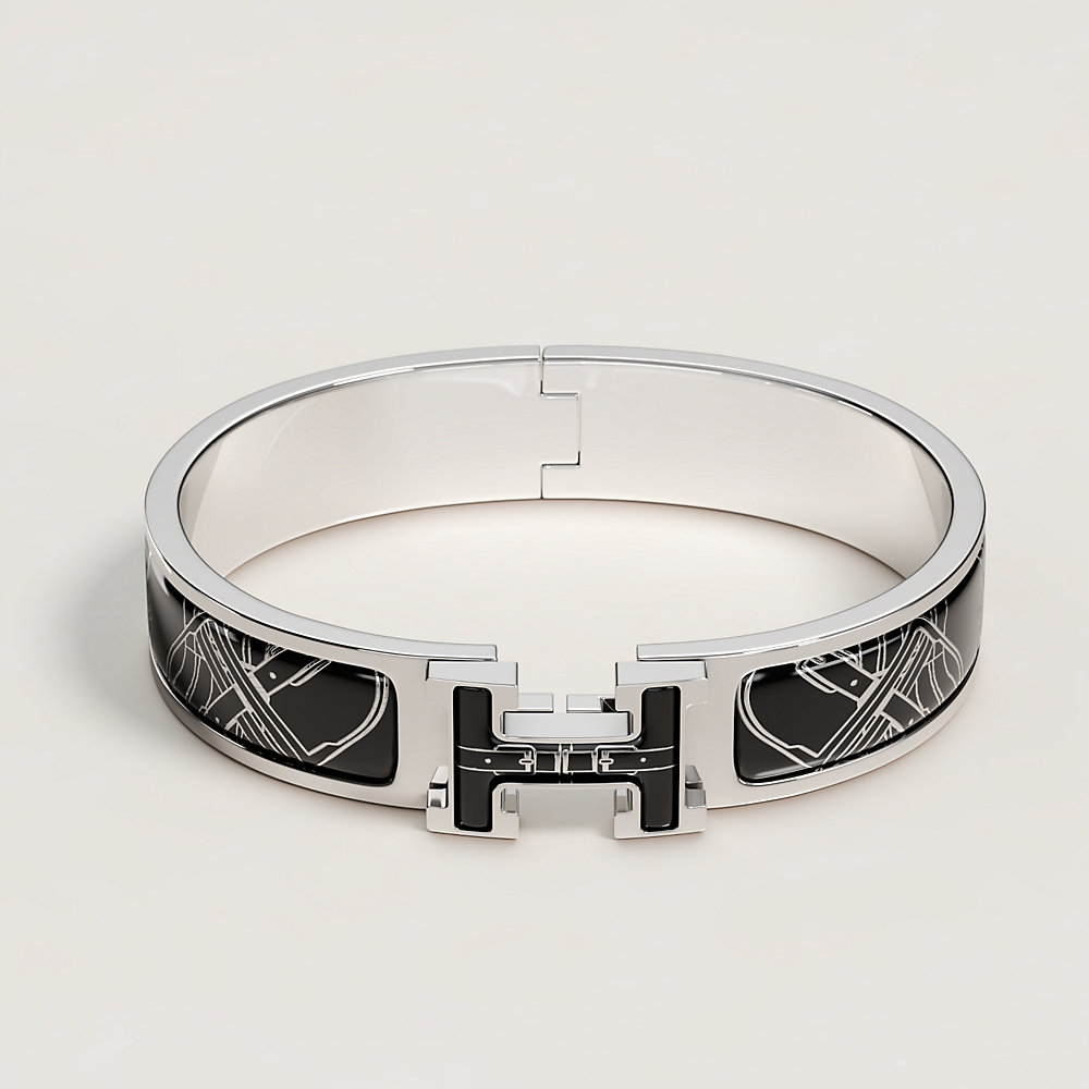 新品HERMES CLIC H ブレスレット Clic H Candy Libris bracelet - Orange | Hermès USA