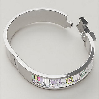 HERMES∽Bracelet Clic H 22色 シルバー.∽.パリ本店より速達.☆ HERMES∽Bracelet Clic H 22色 シルバー.∽.パリ本店より速達
