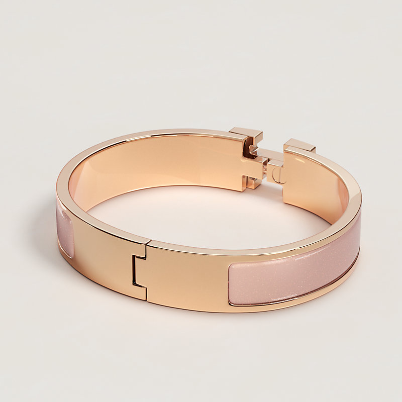 Clic H glitter bracelet