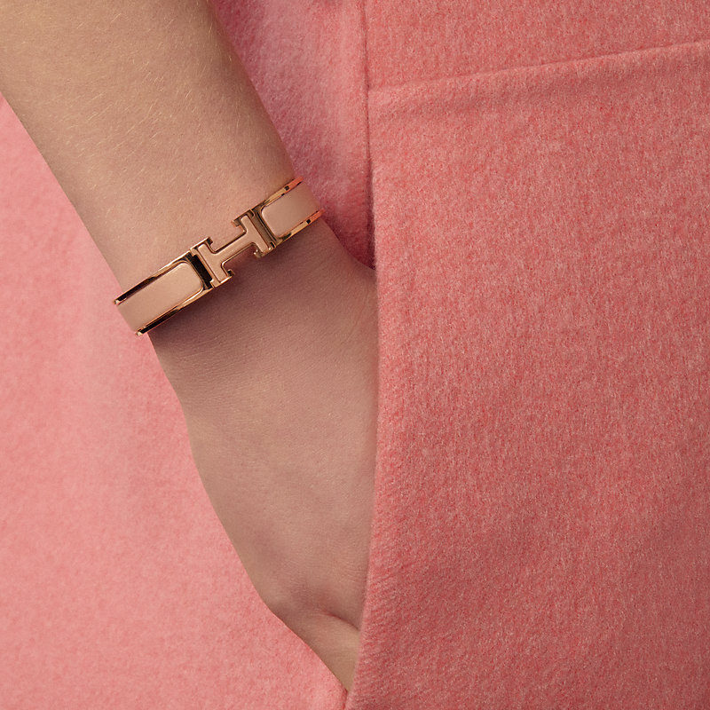 Clic H glitter bracelet
