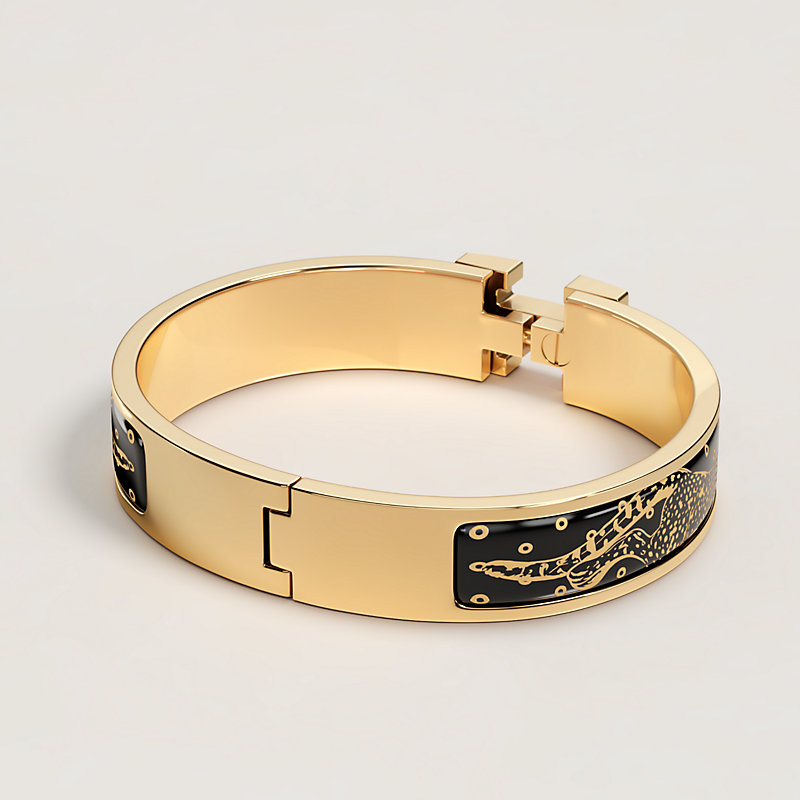 Clic H guepards bracelet