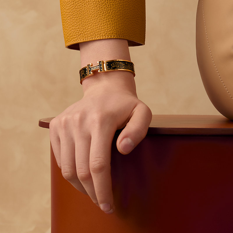 Clic H guepards bracelet