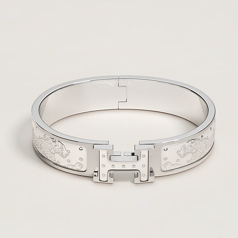 Clic H guepards bracelet