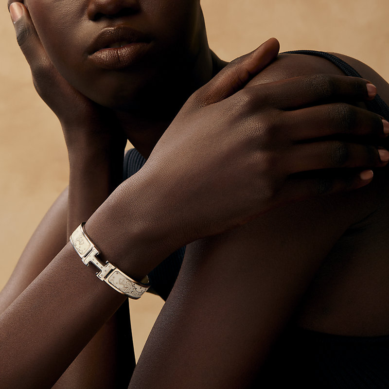 Clic H guepards bracelet