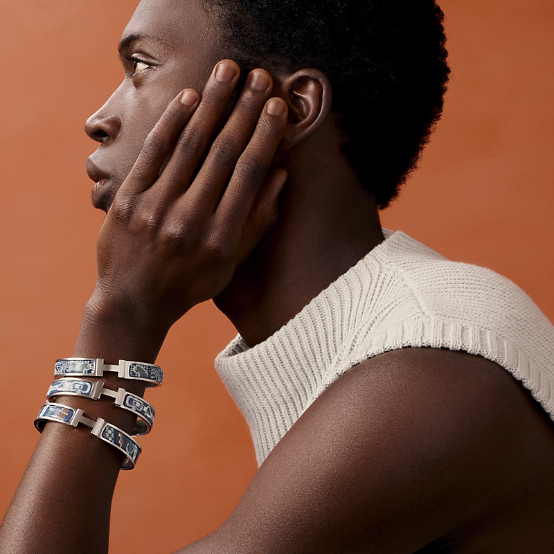 Clic HH Hermès Metallique bracelet
