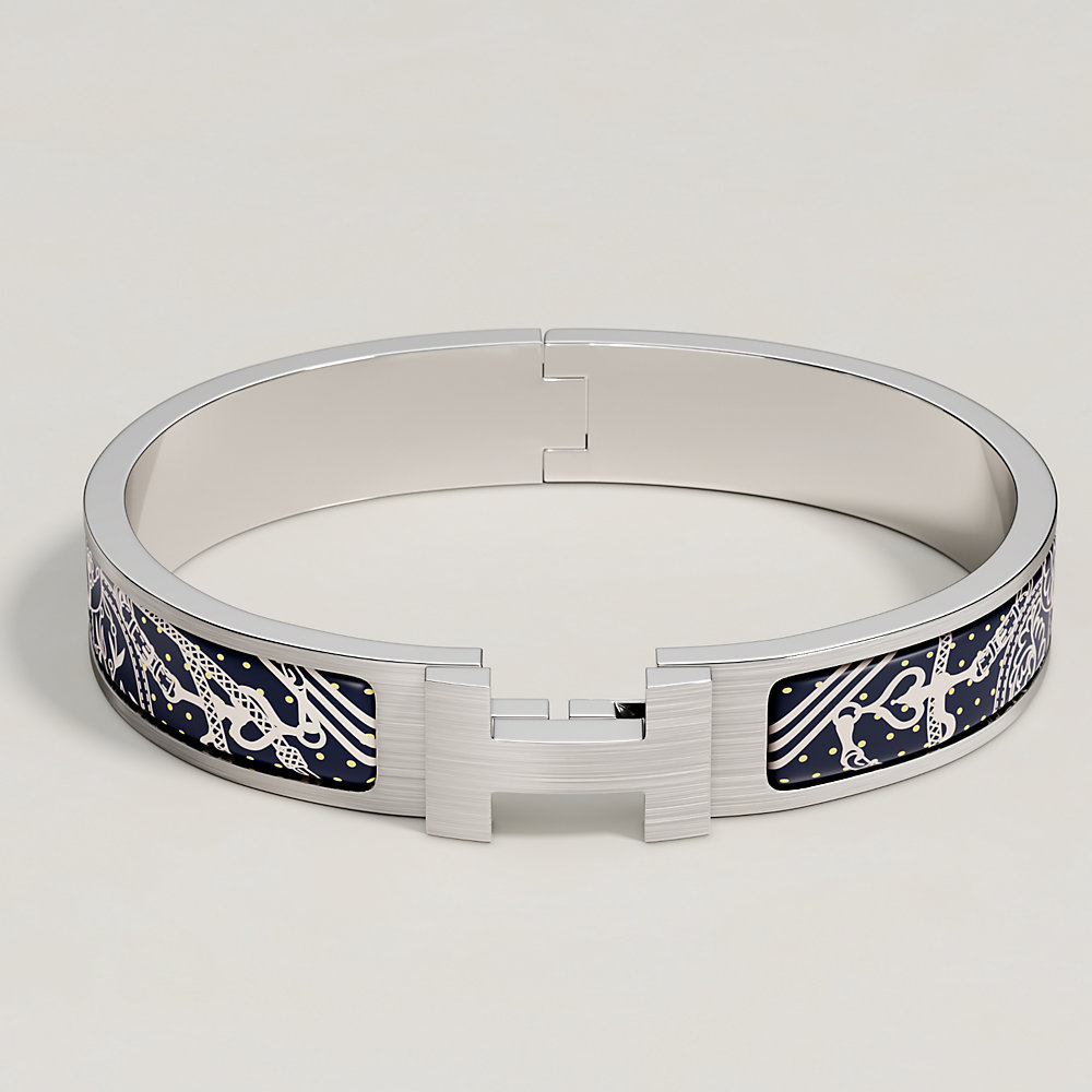 Clic HH亚马逊庆典方巾”手镯| Hermès - 爱马仕官网