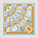 View: Flat, Cliquetis scarf 90