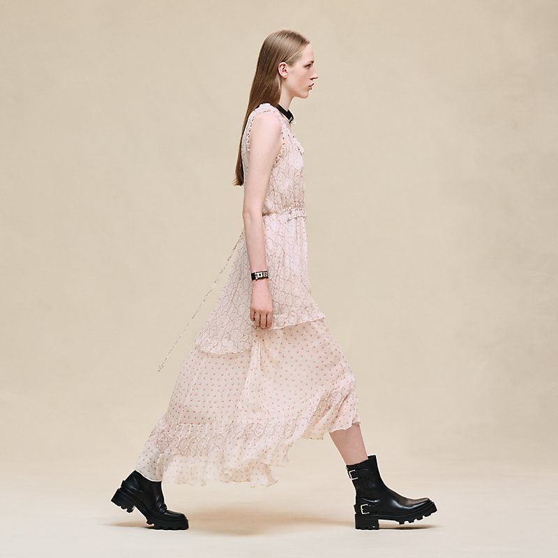 "Clous" sleeveless dress