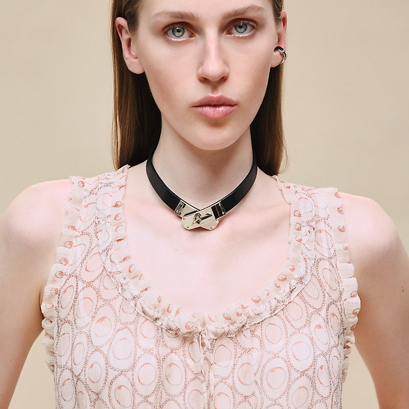 "Clous" sleeveless dress