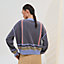 View: Worn, "Coaching Deja Vu" long-sleeve twillaine sweater