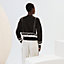 View: Worn, "Coaching Deja Vu" long-sleeve twillaine sweater