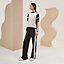 View: Worn, "Coaching Deja Vu" short-sleeve twillaine sweater