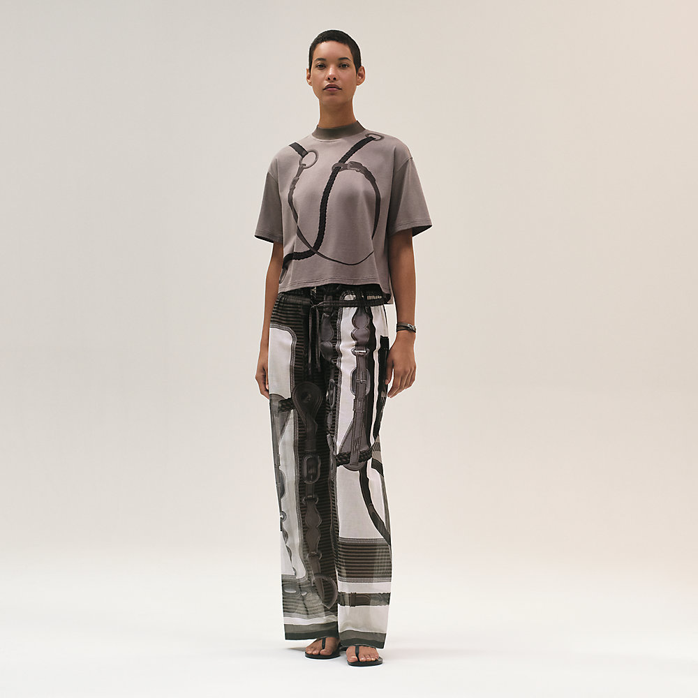 25 SS【Hermes】Tシャツ Coaching Remix Coaching Remix