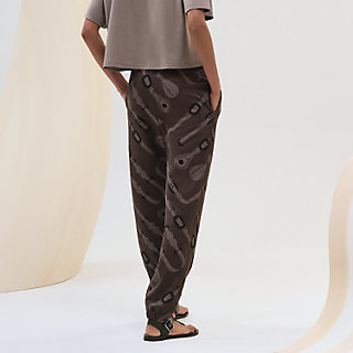 洗練シルエット HERMES Legging Coaching Remix レギンス Coaching Remix leggings | Hermès USA
