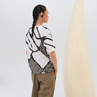 【この夏着たい！】HERMES Coaching Remix Tシャツ この夏着たい！】HERMES Coaching Remix Tシャツ (HERMES/T