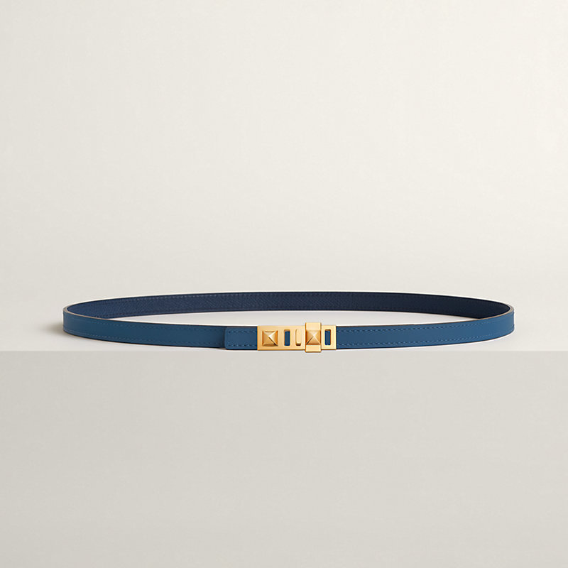 Collier de Chien belt buckle & Reversible leather strap 13 mm